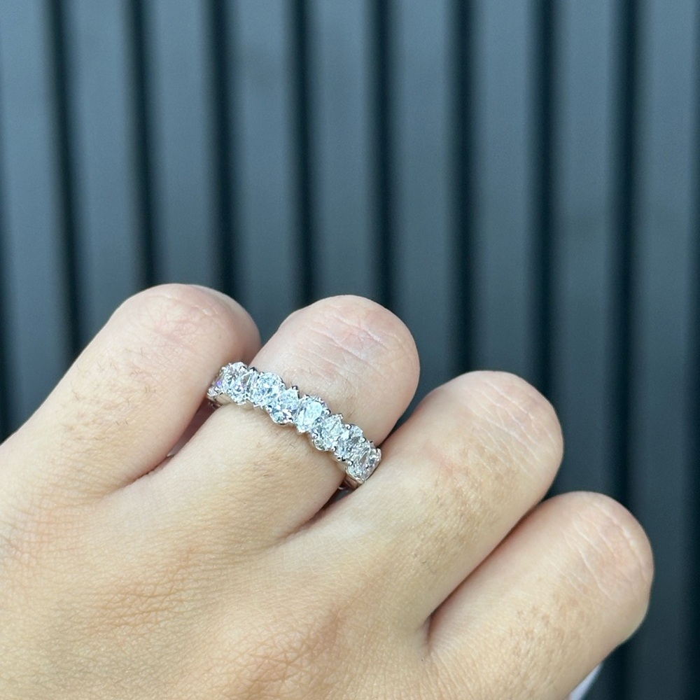 Elegant White Gold  Women's Ring